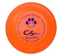 Hyperflite K-10 Pup Competition Standard Dog Disc- Orange 7" Diameter