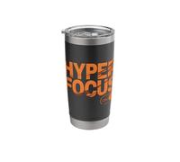 Hyperfocus On Off Neurodivergent Productivity |- Stainless Steel Insulated Tumbler