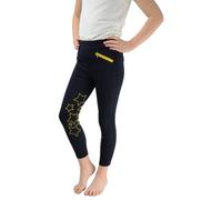 HyPERFORMANCE Girl's Stella Riding Tights in Mid Navy | Size: 5-6 Years HyPERFORMANCE Mid Navy 5-6 Years