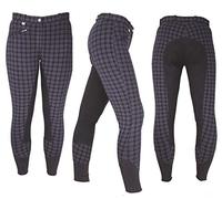 Hyperformance Harby Jodhpurs - Black Check - 30 inch