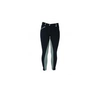 HyPerformance Manby Ladies Jodhpurs - Black/Grey - 24 inch