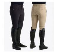 HyPERFORMANCE Mens Pleated Self Seat Stretch Agate Cool Horse Riding Breeches_simple