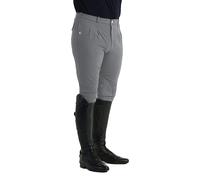Hyperformance Men's Jakata Alos Knee Patch Breeches Steel Grey - Size 28 - 28 · Steel Grey
