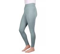 HyPERFORMANCE Women's Melton Flex Horse Riding Tights in Blue | Size: Medium HyPERFORMANCE Blue M