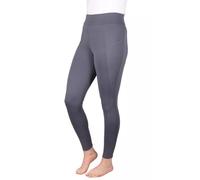 HyPERFORMANCE Women's Melton Flex Horse Riding Tights in Mid Grey | Size: XL HyPERFORMANCE Mid Grey XL