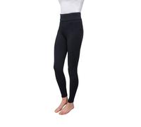 HyPERFORMANCE Women's Melton Horse Riding Tights in Black | Size: XS HyPERFORMANCE Black XS