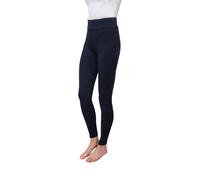 HyPERFORMANCE Women's Melton Horse Riding Tights in Navy | Size: XL HyPERFORMANCE Navy XL
