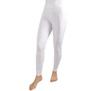 HyPERFORMANCE Women's Melton Horse Riding Tights in White | Size: Medium HyPERFORMANCE White M