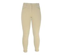 HyPERFORMANCE Women's Raised Polka Dot Jodhpurs in Beige | Size: 24 HyPERFORMANCE Beige 24