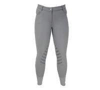 HyPERFORMANCE Women's Thermal Softshell Breeches in Grey | Size: 34 HyPERFORMANCE Grey 34