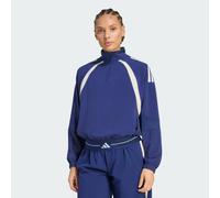 Hyperglam 3-Stripes Color Block Woven 1/4 Zip Track Top