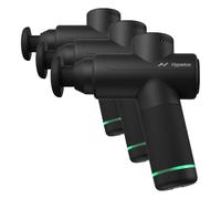 Hyperice Hypervolt Go 2 Black - Featuring Quiet Glide Technology - Handheld Percussion Massage Gun | 3 Speeds, 2 Interchangeable Heads | Helps Relieve Sore Muscles and Stiffness (Pack of 3)