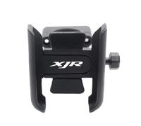 HYPERICIN For Ya&ma&ha For XJ6 Diversion/F XJR1300 SUPERTENERE XT1200ZE Motorcycle Mobile Phone Holder GPS Stand Motorcycle Phone Mount Handlebar Phone Holder(Handlebar Silver)