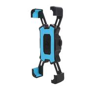 HYPERICIN Handlebar Phone Holder Motorcycle Mount Bike Bicycle Mobile Phone Holder Stand Universal Scooter Motorbike Rearview Mirror Shock-absorbing Cellphone Mount(Blue)