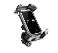 HYPERICIN Motorcycle Handlebars Mobile Phone Holder GPS Stand Bracket For Buell For 1125R 1125CR XB12R XB12Ss XB12Scg Ulysses XB12XT XB9 Handlebar Phone Holder(Handlebar-Black)