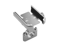 HYPERICIN Motorcycle Mount For V100 Stone V8S TT Bobber Breva 850 1100 1200 Mandello V7 CNC Mirror Mobile Phone Bracket Stand Holder(Silver-A)