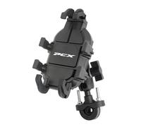 HYPERICIN Motorcycle Mount Motorcycle Accessories CNC Handlebar Mirror Mobile Phone Holder GPS Stand Bracket For PCX125 PCX150 PCX160(Handlebars logo)