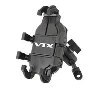 HYPERICIN Motorcycle Mount Motorcycle Cell Phone Mount Handlebar Mobile Phone Holder W/Shock Absorber GPS Stand Bracket For VTX1300 VTX1800(Mirror)