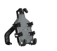 HYPERICIN Motorcycle Phone Mount 360° Rotation For PCX125 PCX150 Accessories Motorcycle Handlebar Mobile Phone Holder GPS Stand Bracket(Black-Mirror holder)