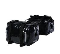 HYPERICIN Motorcycling Rear Seat Travel Bag Large Capacity Motorcycle Side Bag Equipment Head Helmet Motorcycle Luggage Rack(Black)