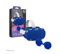 Hyperkin GelShell Headset Silicone Skin and Lens Cover Set for Oculus Quest 2 (Blue) - Oculus