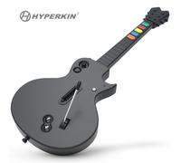 Hyperkin - Hyper Jammer - Wireless Guitar Controller for PS3 & PC, Compatible with Guitar Hero, Rock Band & Clone Hero - Black