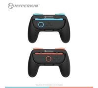 Hyperkin Pro Handle Grip Set for Nintendo Switch 2 Joy-Con 2, Black, Multiplayer Comfort Grips for Enhanced Gaming Control 2-Pack