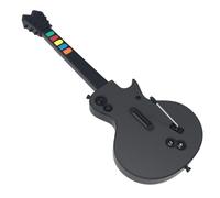 Hyperkin Wireless Game Guitar Controller for PS3 & PC | Compatible with Clone Hero, Guitar Hero & Rock Band, Low Latency Wireless Rhythm Game Guitar with Whammy Bar - Black