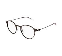 Hyperlight Round Optical Frame - male - MONTBLANC - Glasses - Brown - 49 MM - Accessories 49 MM