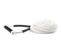 Hyperlite CG Handle With 60' Poly E Line - White - Lightweight - Unisex - "Chamois Grip"