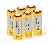 HYPERPS A23 23A 8LR23 21/23 GP23 MN21 23GA Battery 12V Alkaline Battery (6)