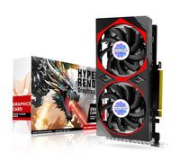 HyperRender RTX 2060 Super Graphics Card 8GB GDDR6 1440p/4K Gaming GPU - Real-Time Ray Tracing & AI DLSS 3.0 with Dual FrostBlade Fans Ultra-Silent 1650MHz Boost with DP/HDMI Display Tarjeta Gráfica