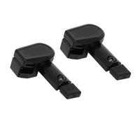 Hypersonic 2Pcs Universal Black Windshield Wiper Stand Compatible With Car Accessories Vehicle Use Model LHR