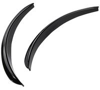 Hypersonic HP6193-3 Universal Wheel Arch Extensions/Mud Flaps, Black
