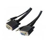 Hypertec 137202-HY video cable adapter 1.8 m VGA (D-Sub) + 3.5mm Black