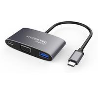 Hypertec AdaptLite VGA Wired USB 3.2 Gen 1 (3.1 Gen 1) Type-C Anthracite, Silver