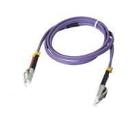 Hypertec ProConnectLite fibre optic cable 2 m LC OM3 Purple