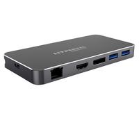 Hypertec ProDockEssential 4 Universal USB-C Dock with HDMI & DP. USB 3.0