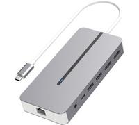 Hypertec ProDockMac Universal Wired USB 3.2 Gen 1 (3.1 Gen 1) Type-C Silver