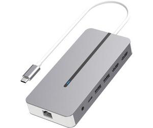 Hypertec ProDock Mac - USB-C Dual HDMI Docking Station for Apple MacBook