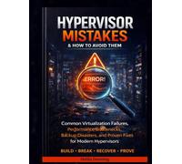 Hypervisor Mistakes & How to Avoid Them: Common Virtualization Failures, Performance Bottlenecks, Backup Disasters, and Proven Fixes for Modern Hypervisors