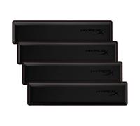 HyperX 4Z7X1AA Wrist Rest - Tenkeyless Keyboards, Cooling Gel, Memory Foam, Anti-Slip,Black (Pack of 4)
