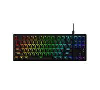 HyperX Alloy Origins Core PBT - TKL Mechanical Gaming Keyboard, PBT Keycaps, RGB lighting, Compact, Aluminum Body, Customizable NGENUITY, Onboard Memory Tactile Aqua Switch