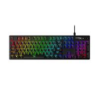 HyperX Alloy Origins - Mechanical Gaming Keyboard - Software-Controlled Light & Macro Customization - Compact Form Factor - Linear Switch - HyperX Blue - RGB LED Backlit US QWERTY