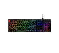 HyperX Alloy Origins PBT Mechanical Gaming Keyboard, PBT Keycaps, Keycaps, RGB, Mechanical Switches, Switches, Compact, Portable, Durable Aluminum Case, Adjustable Feet