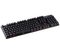HyperX Alloy Origins RGB Mechanical Gaming Keyboard, Red Switches (QWERTZ German Layout), Black