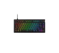 HyperX Gaming Keyboard Alloy Rise 75 - Hot-Swappable RGB, Gasket-Mounted Linear Switches, Black