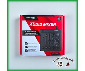 HyperX Audio Mixer 73C12AA USB Interface 3 Channel XLR Streaming