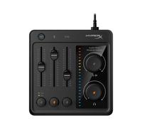 HyperX Audio Mixer USB Streaming Control Console Volume RGB 73C12AA PC Gaming UK