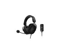 HyperX Cloud Alpha S - PC Gaming Headset, 7.1 Surround Sound, Adjustable Bass, Dual Chamber Drivers, Breathable Leatherette, Memory Foam, and No